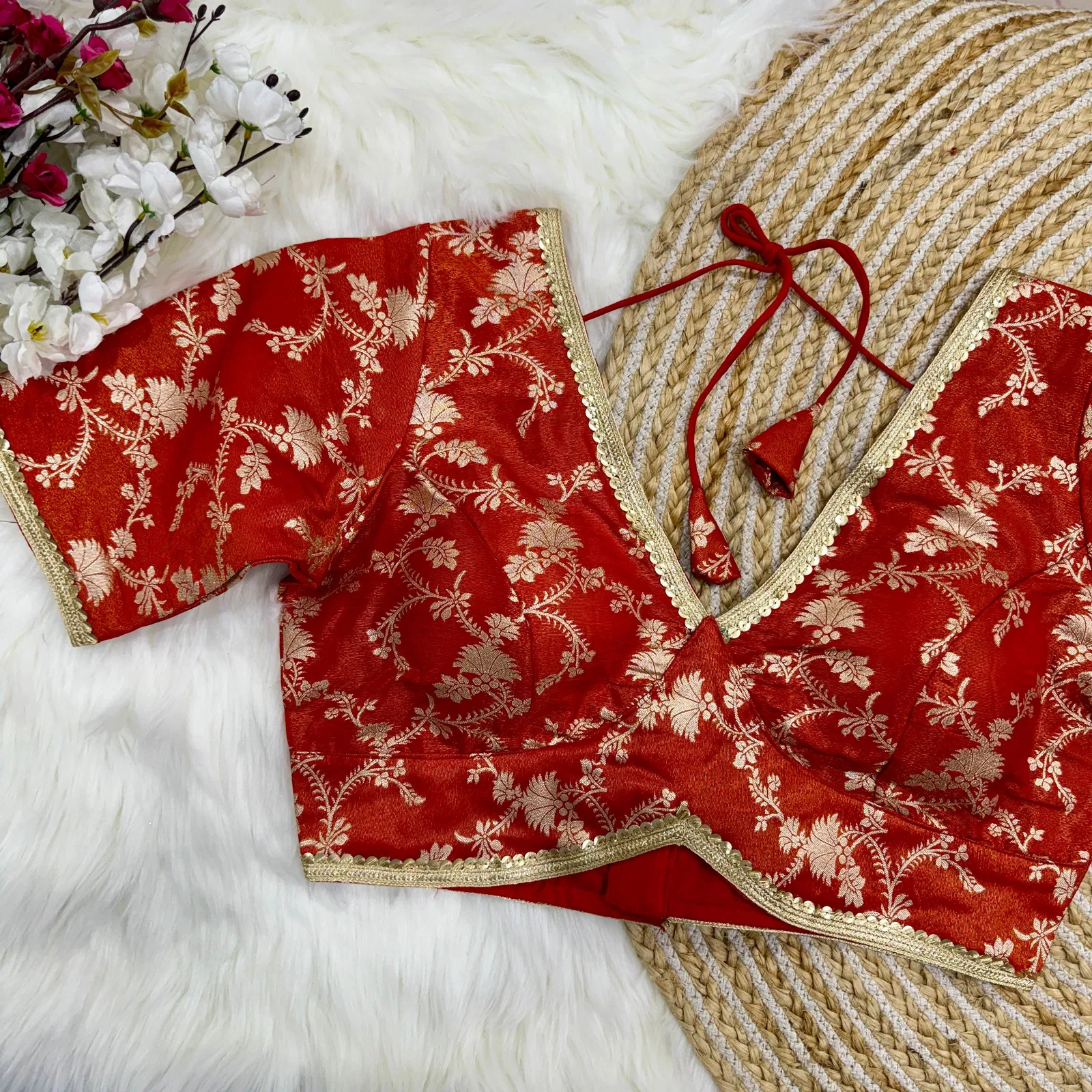 Rk Blouse Designer Banarasi Silk Blouse Wholesalers In Delhi

